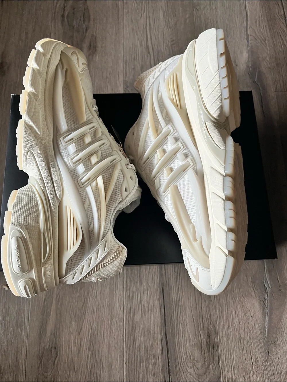 adidas Originals PW Adistar Jellyfish White Low Top Lace-Up Sneaker KH6730